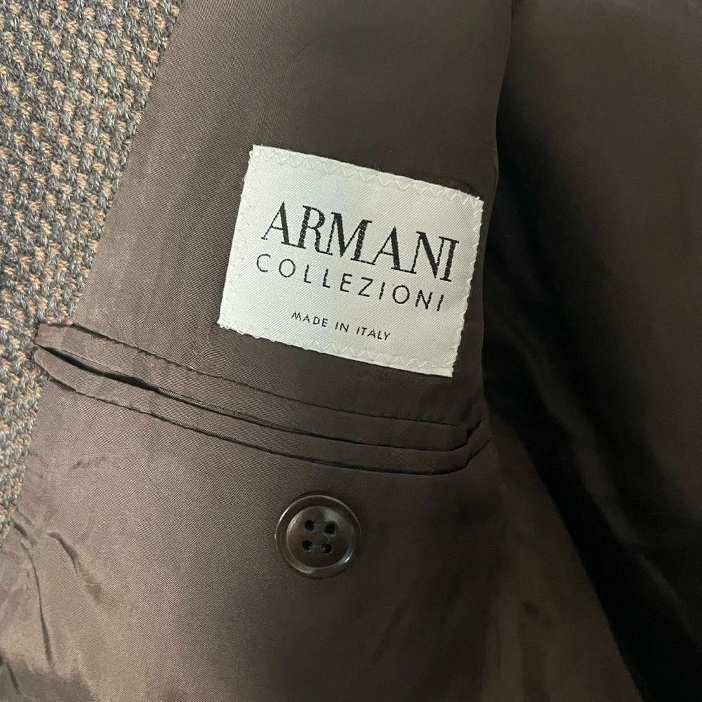 Armani Collezioni Charcoal Gray Blazer